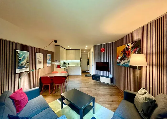 公寓 Classbnb-spacious Mountain Just 500m From The Lifts 布勒伊-切尔维尼亚